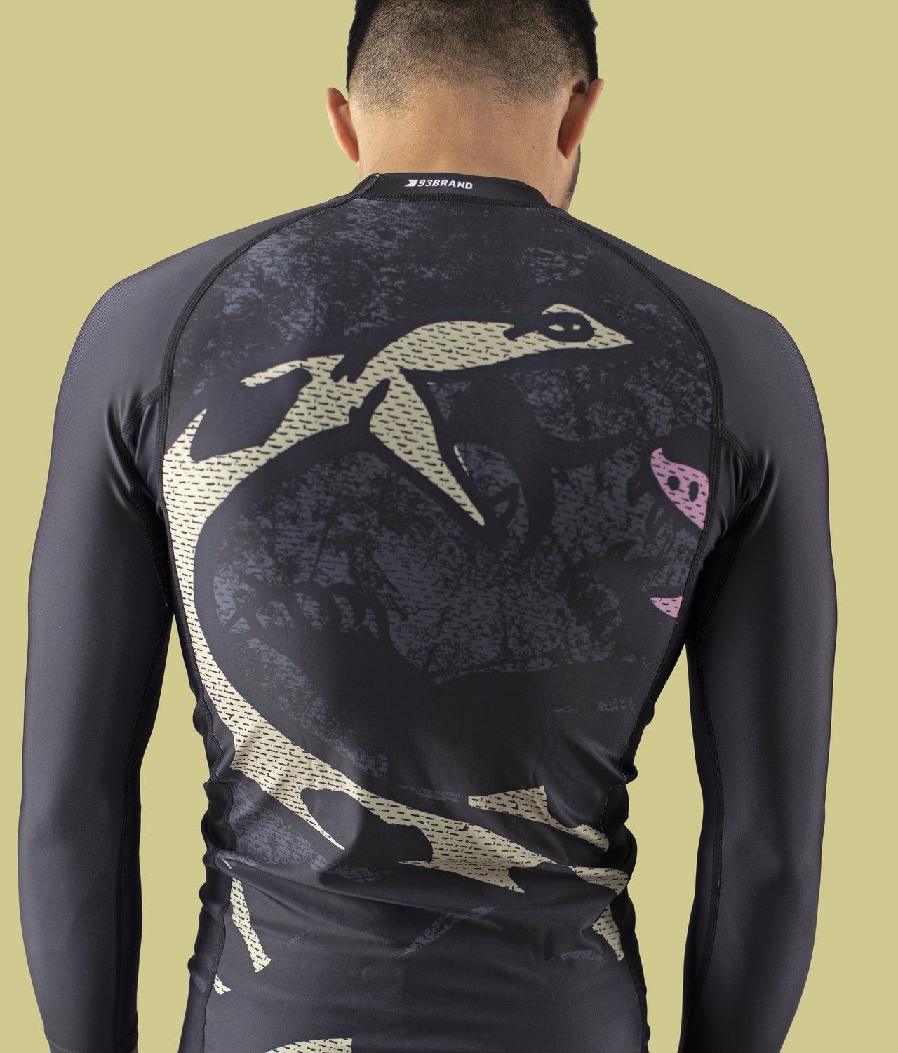 93brand x Half Sumo "Strike" Men's Rash Guard