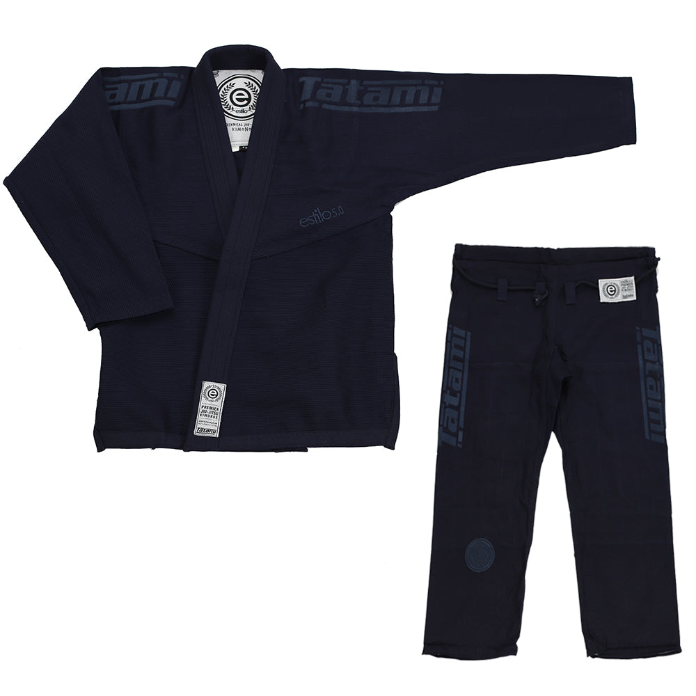 Tatami "Estilo 5.0" Navy/Navy Women's BJJ Gi