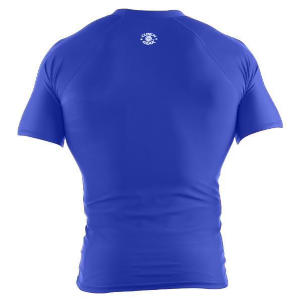 Clinch Gear Blue Short Sleeve Rash Guard