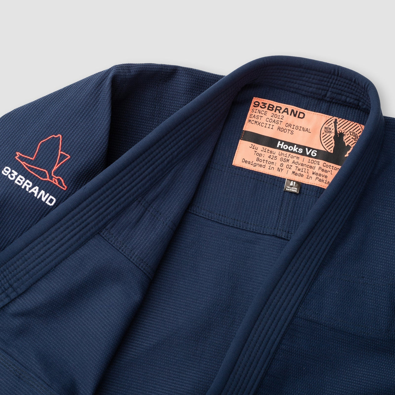 93brand Hooks V6 Women's BJJ Gi - Navy