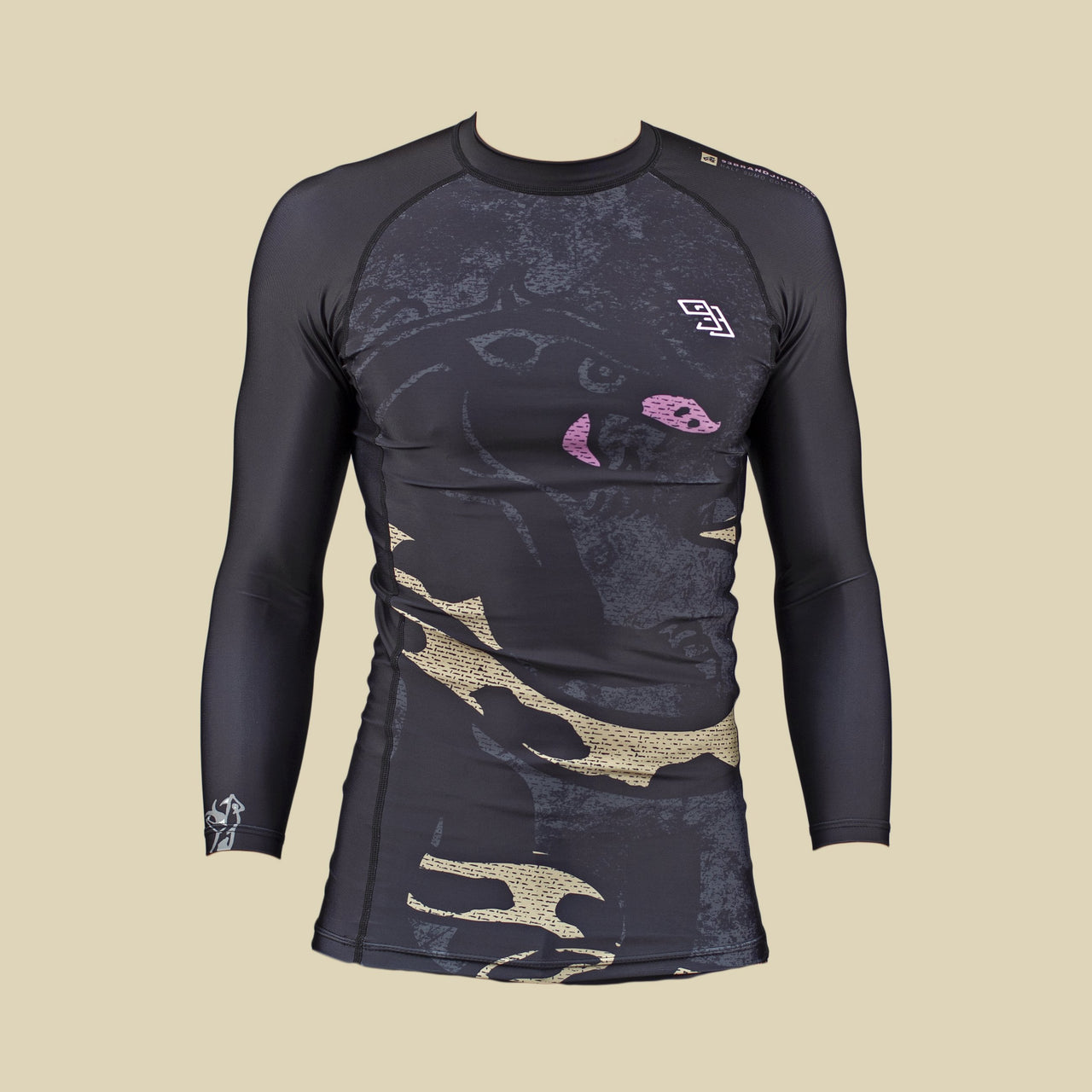 93brand x Half Sumo "Strike" Men's Rash Guard