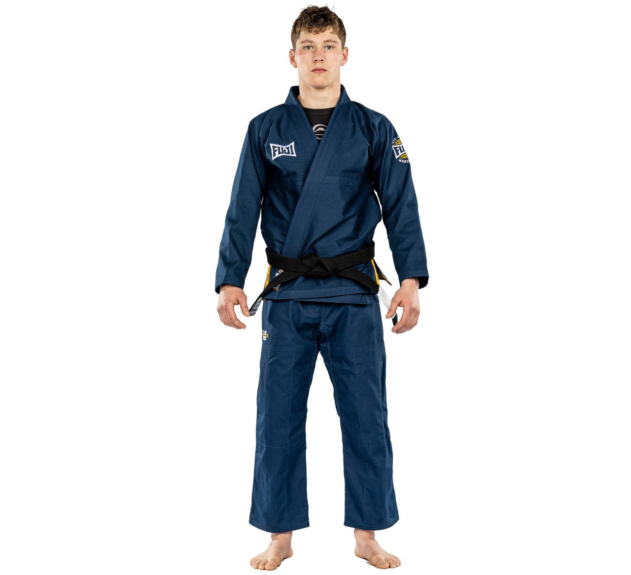 Fuji Suparaito Worldwide BJJ Gi - Navy