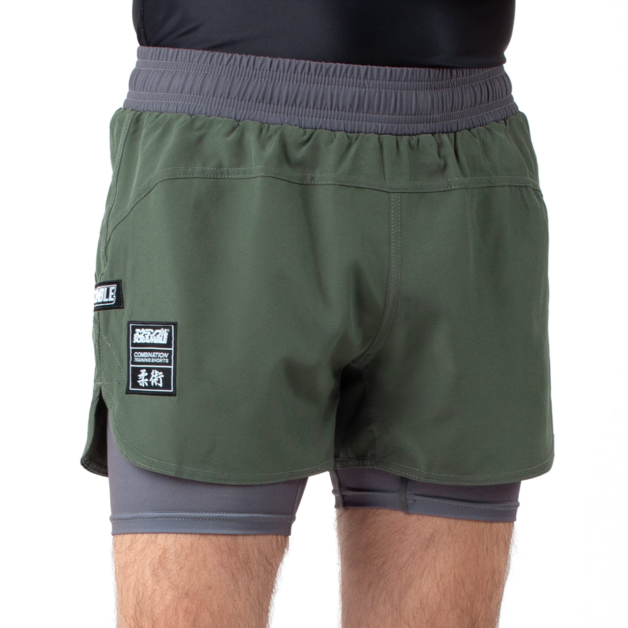 Scramble Combination Shorts - Green/Grey