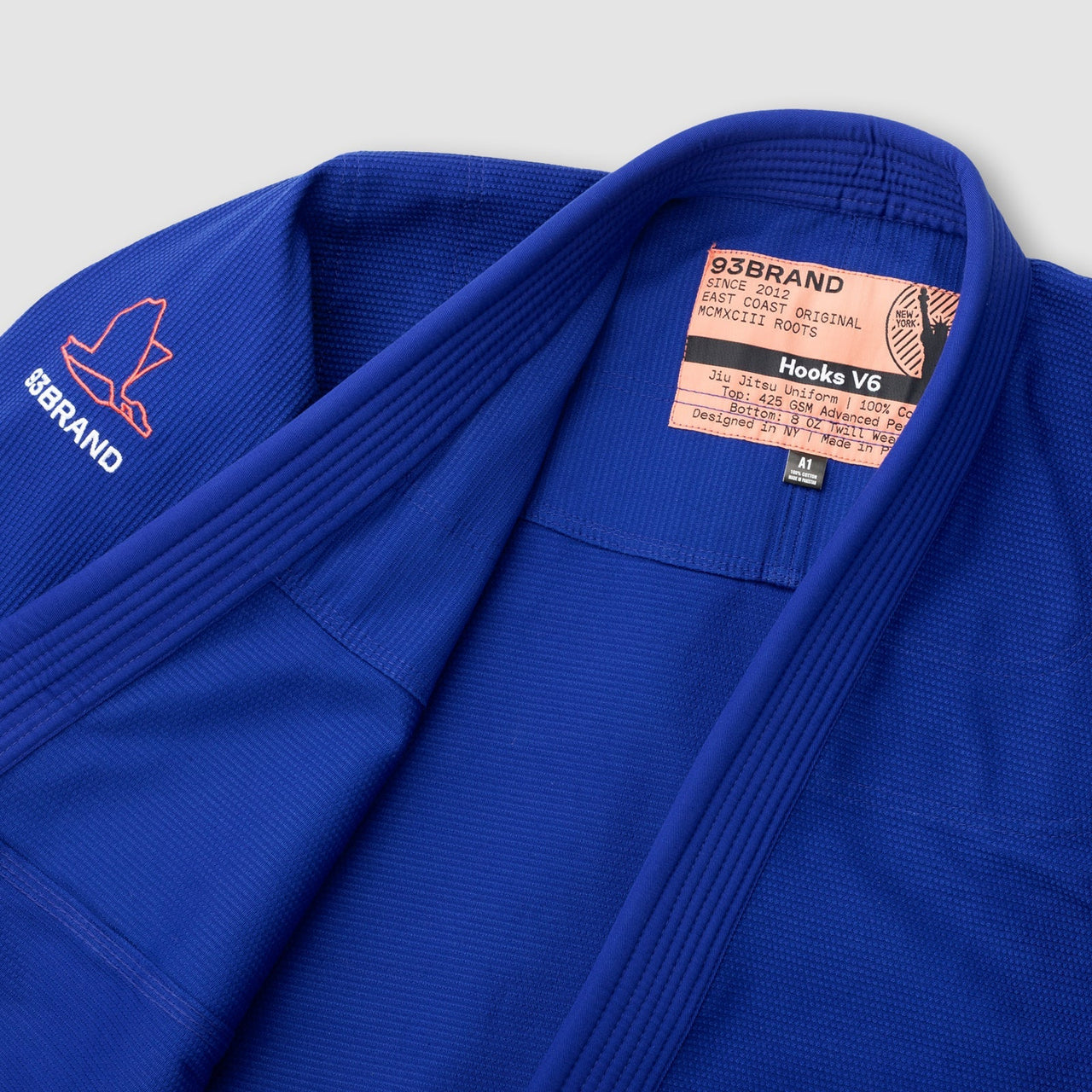 93brand Hooks V6 Women's BJJ Gi - Royal Blue