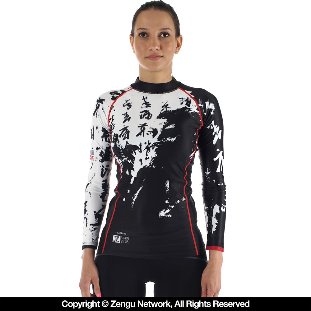 93brand "Art of War" Women's Rash Guard