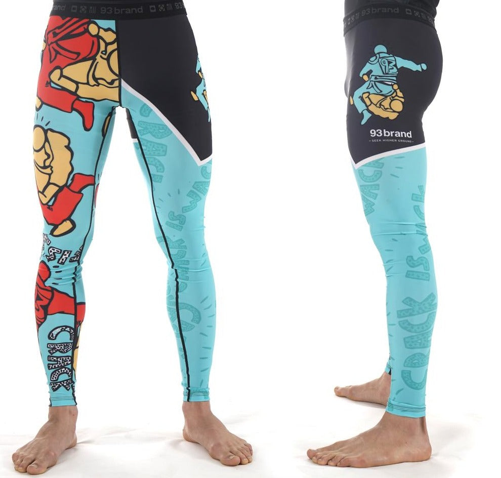 93brand "Crack is Wack" Spats