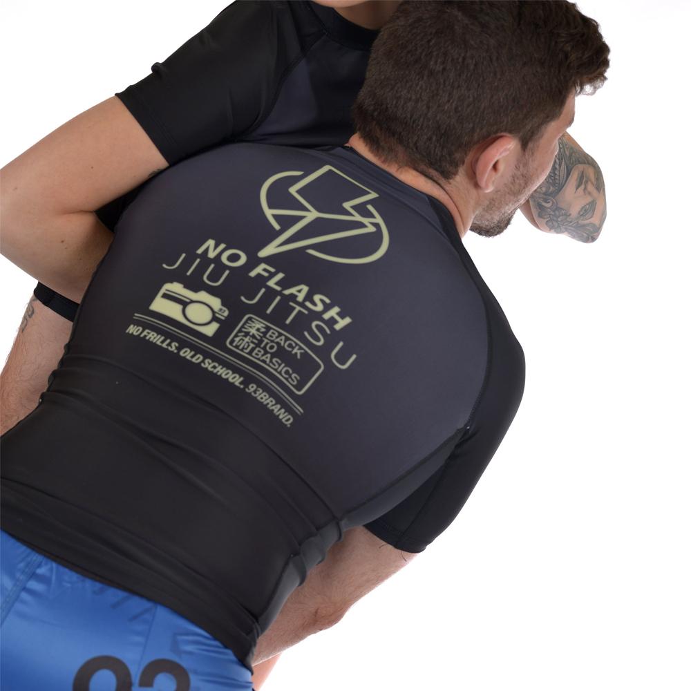 93brand "No Flash" Grappling Rash  Guard