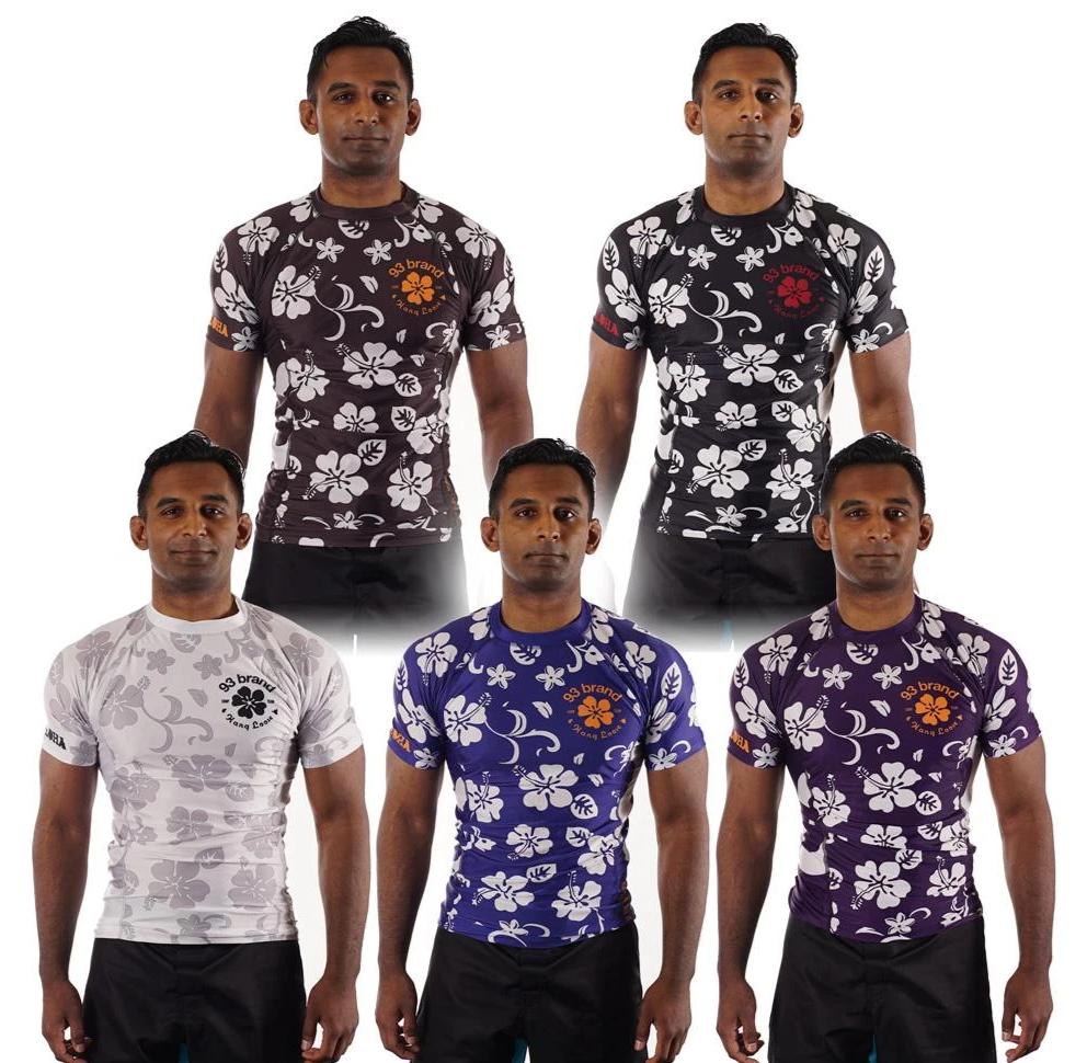 93brand "Aloha" Ranked Rash Guard