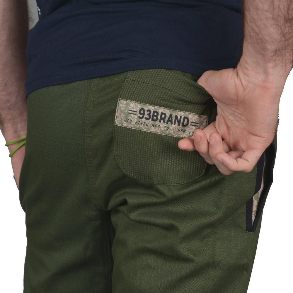 93brand Casual Jiu Jitsu Pants - Green