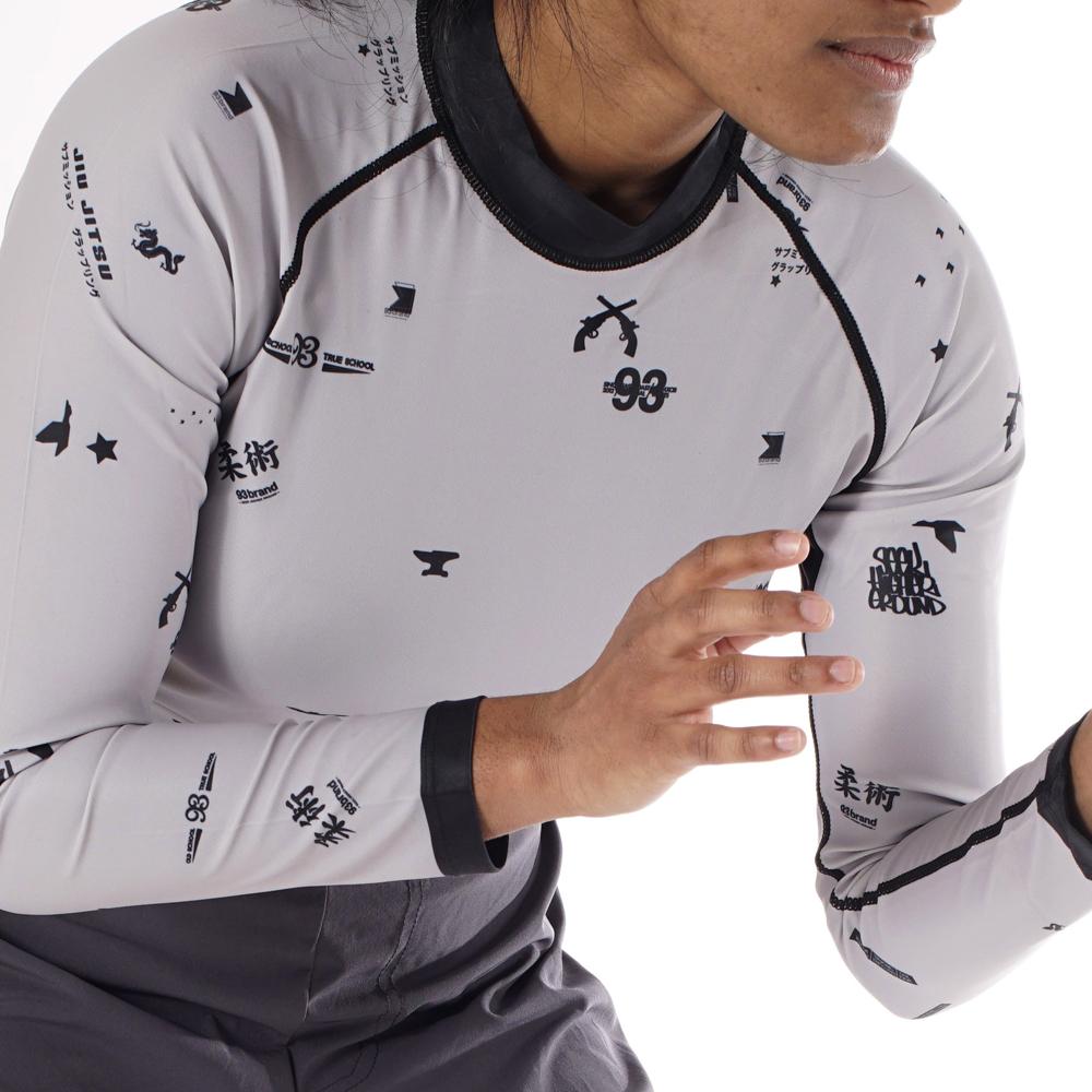 93brand "Splatter" Women's Rash Guard