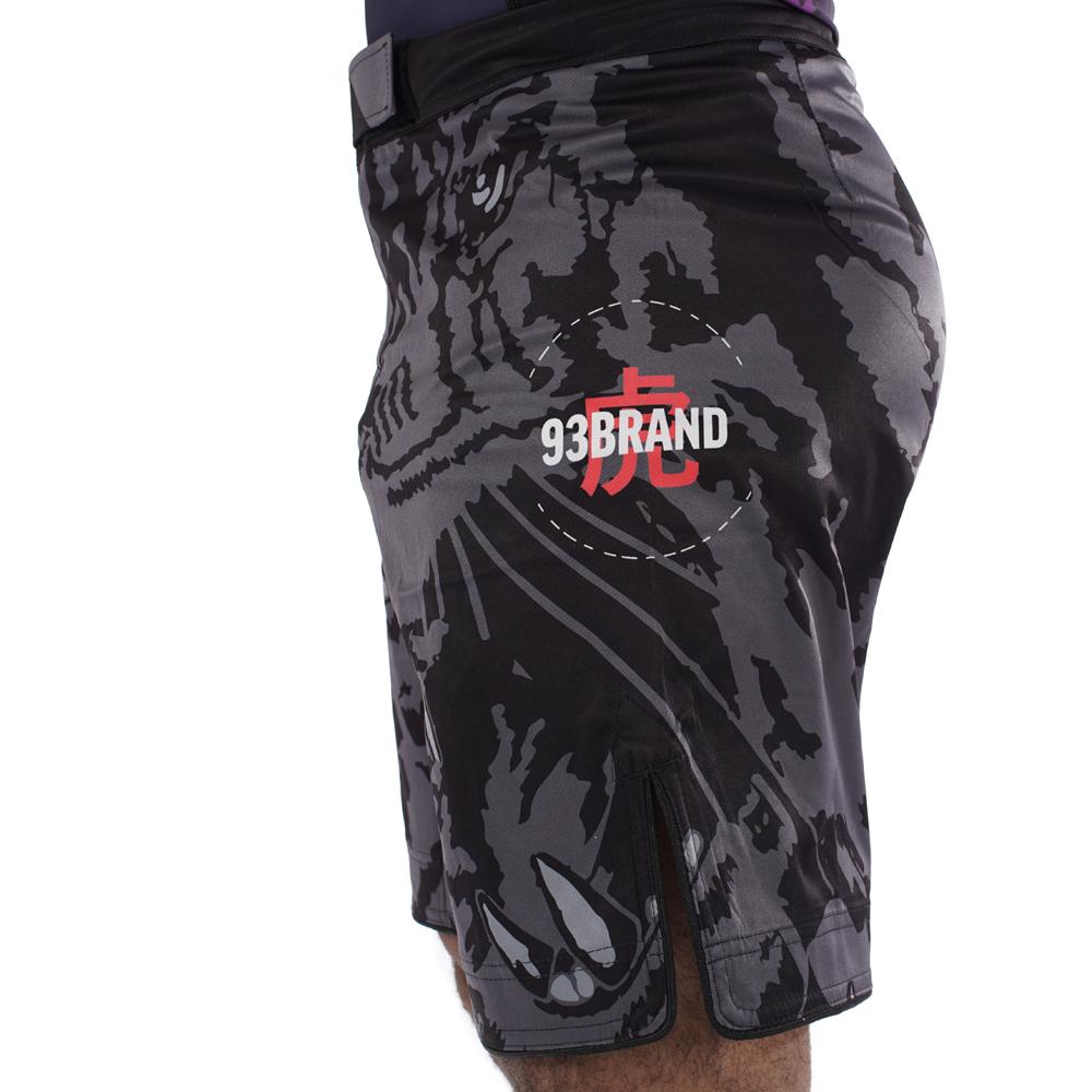 93brand "Dark Tiger" Regular Cut Shorts