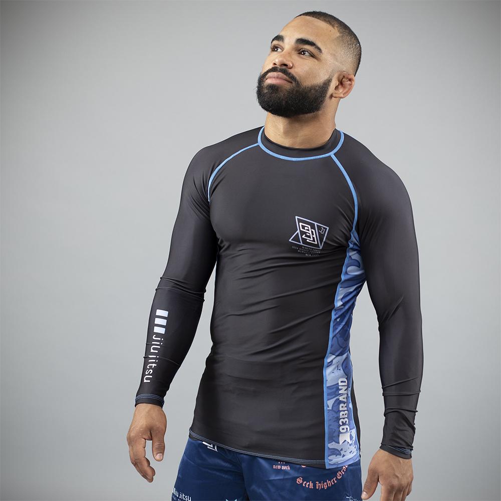 93brand "Wind Camo" Ranked Men's Rash Guard