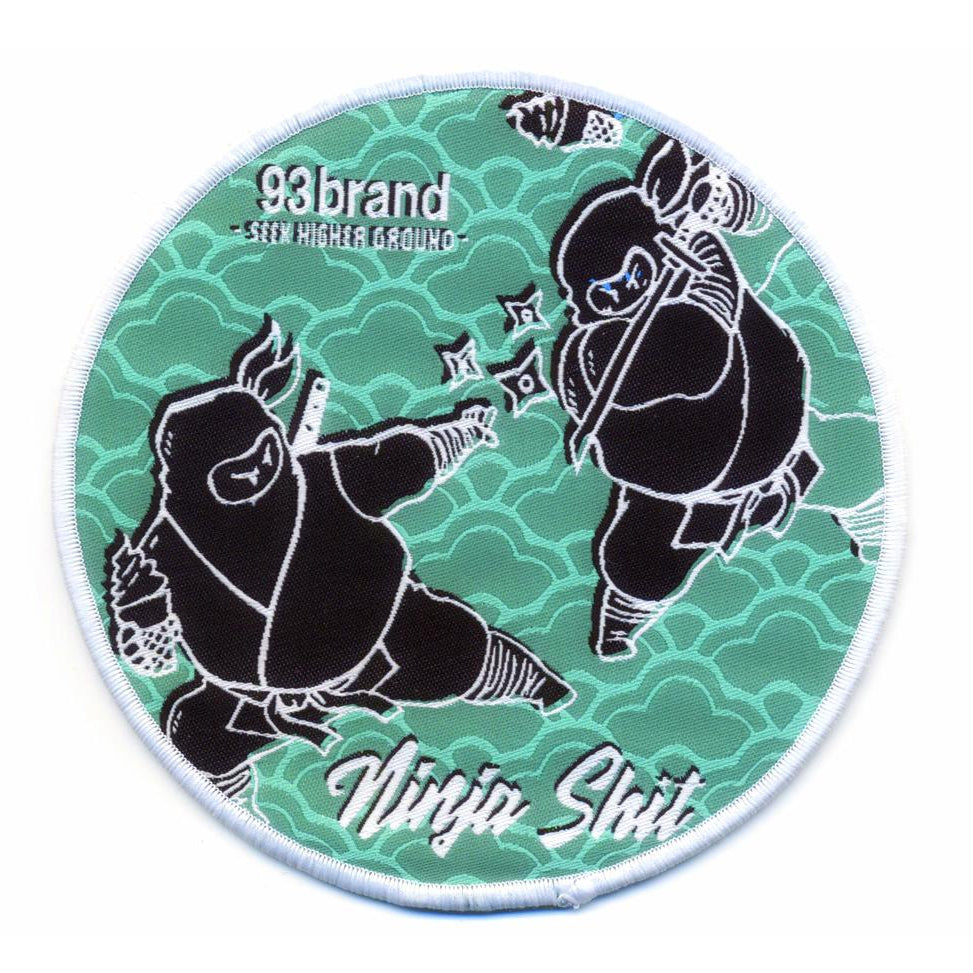 93brand "Fat Ninjas" BJJ Gi Patch