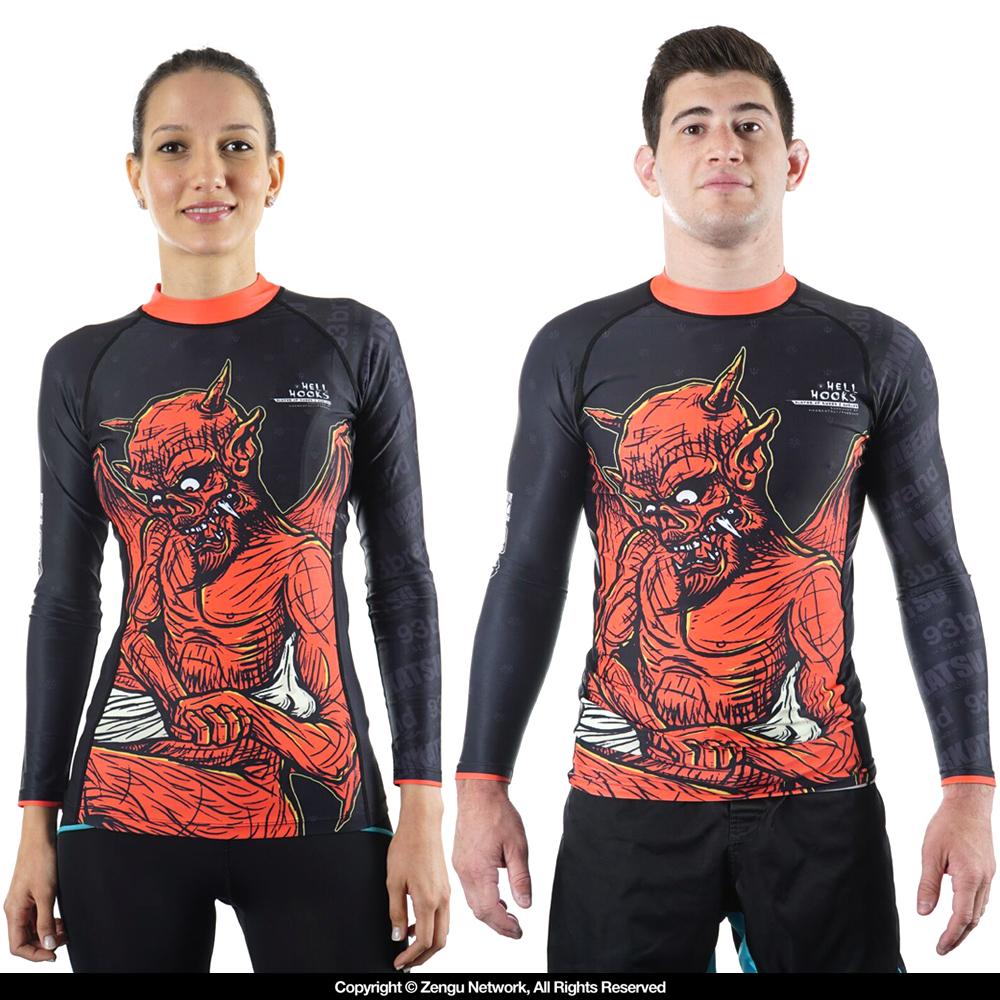 93brand x Meerkatsu "Hell Hooks" Rash Guard
