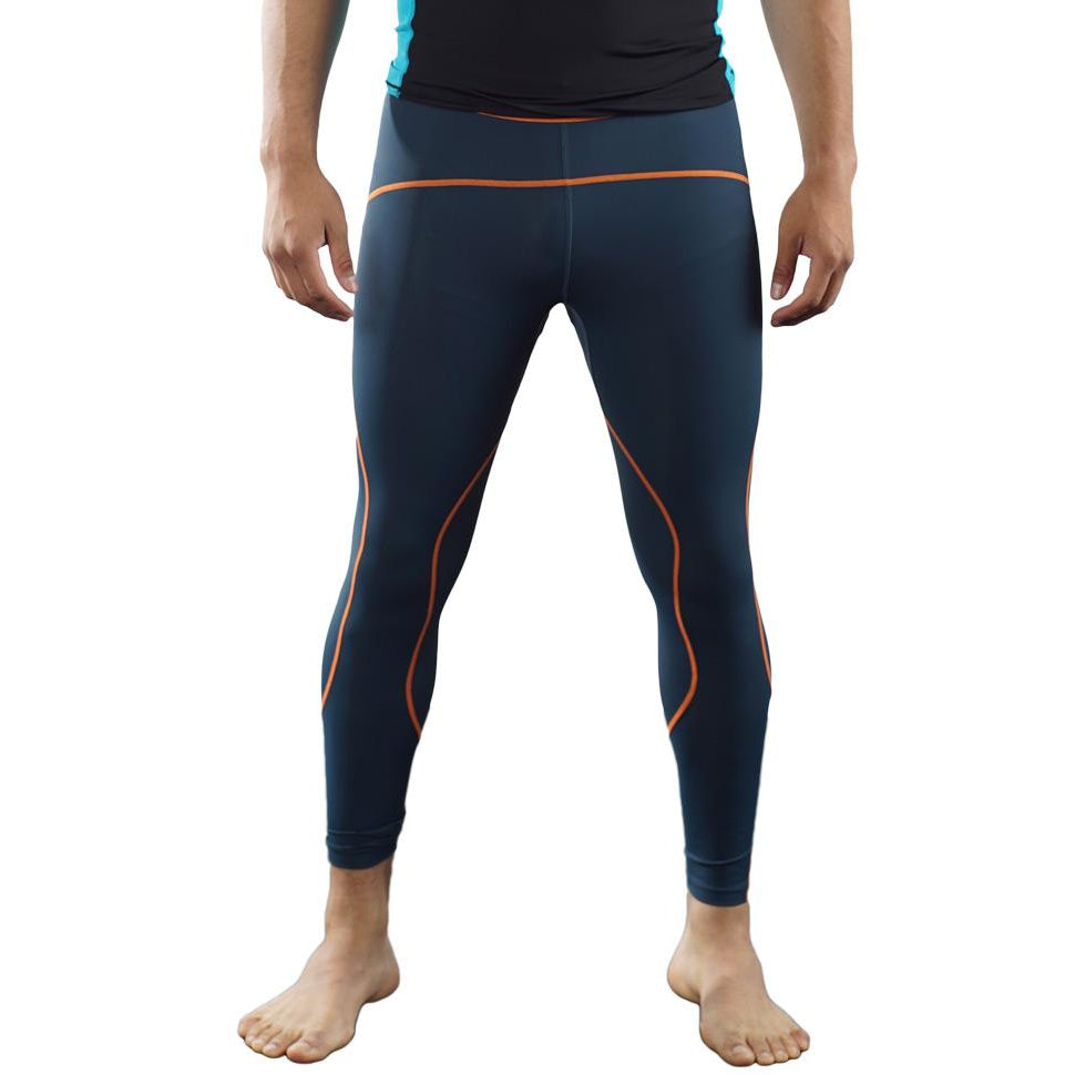 93brand "Standard Issue" Spats - Slate Blue/Orange
