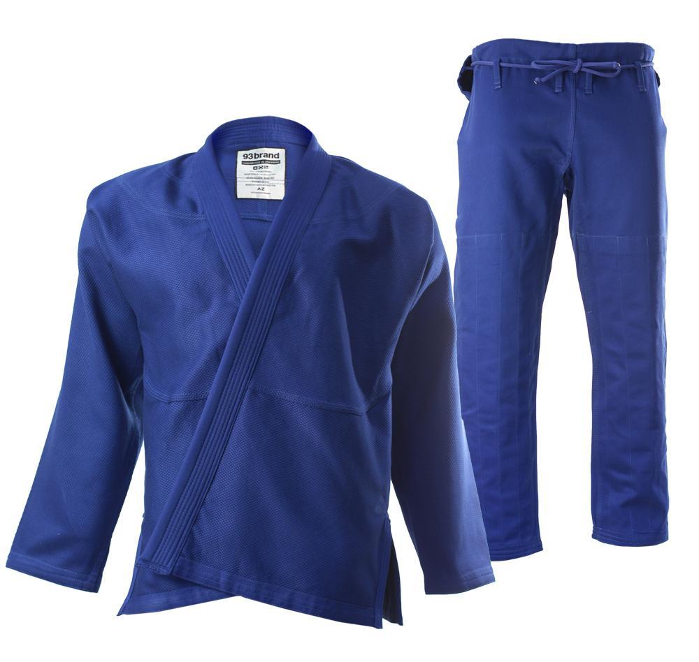 93brand Original "Standard Issue" Women's Jiu Jitsu Gi (First Gen) - Classic Blue