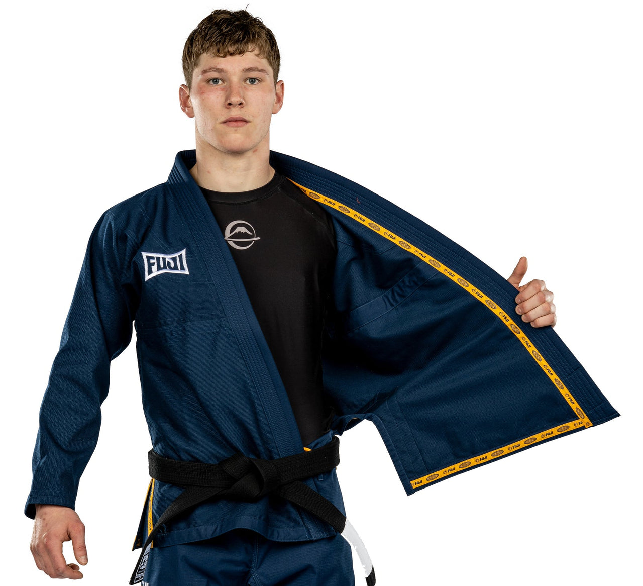 Fuji Suparaito Worldwide BJJ Gi - Navy