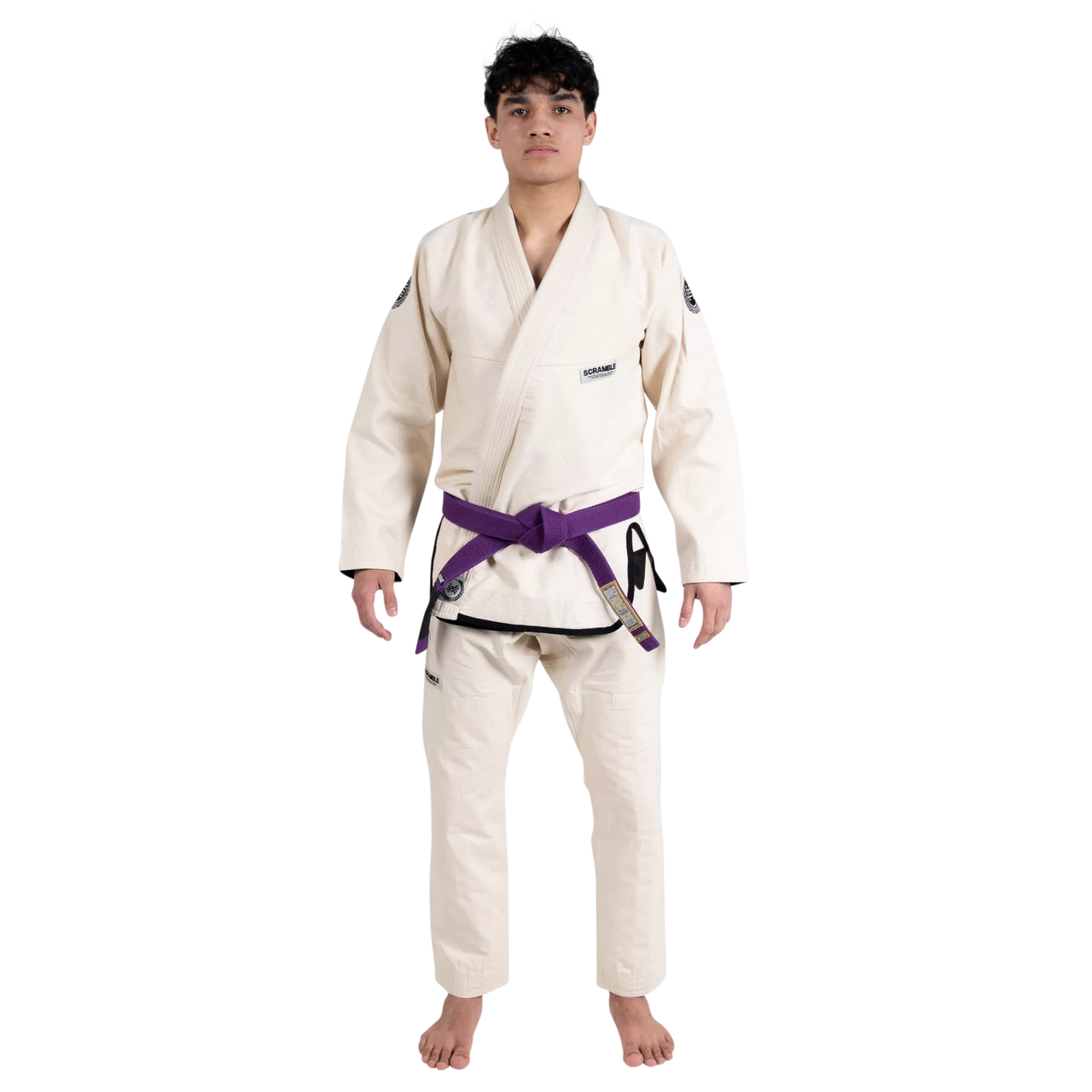 Scramble "Athlete" BJJ Gi - Ecru