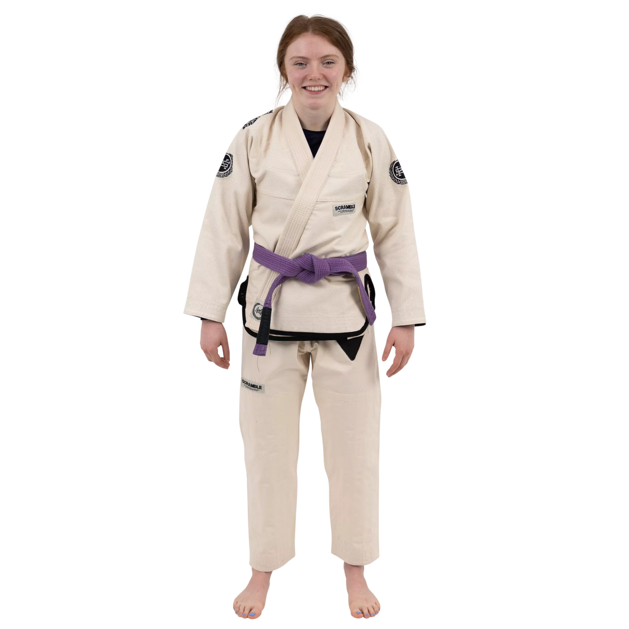 Scramble "Athlete" Women's BJJ Gi - Ecru