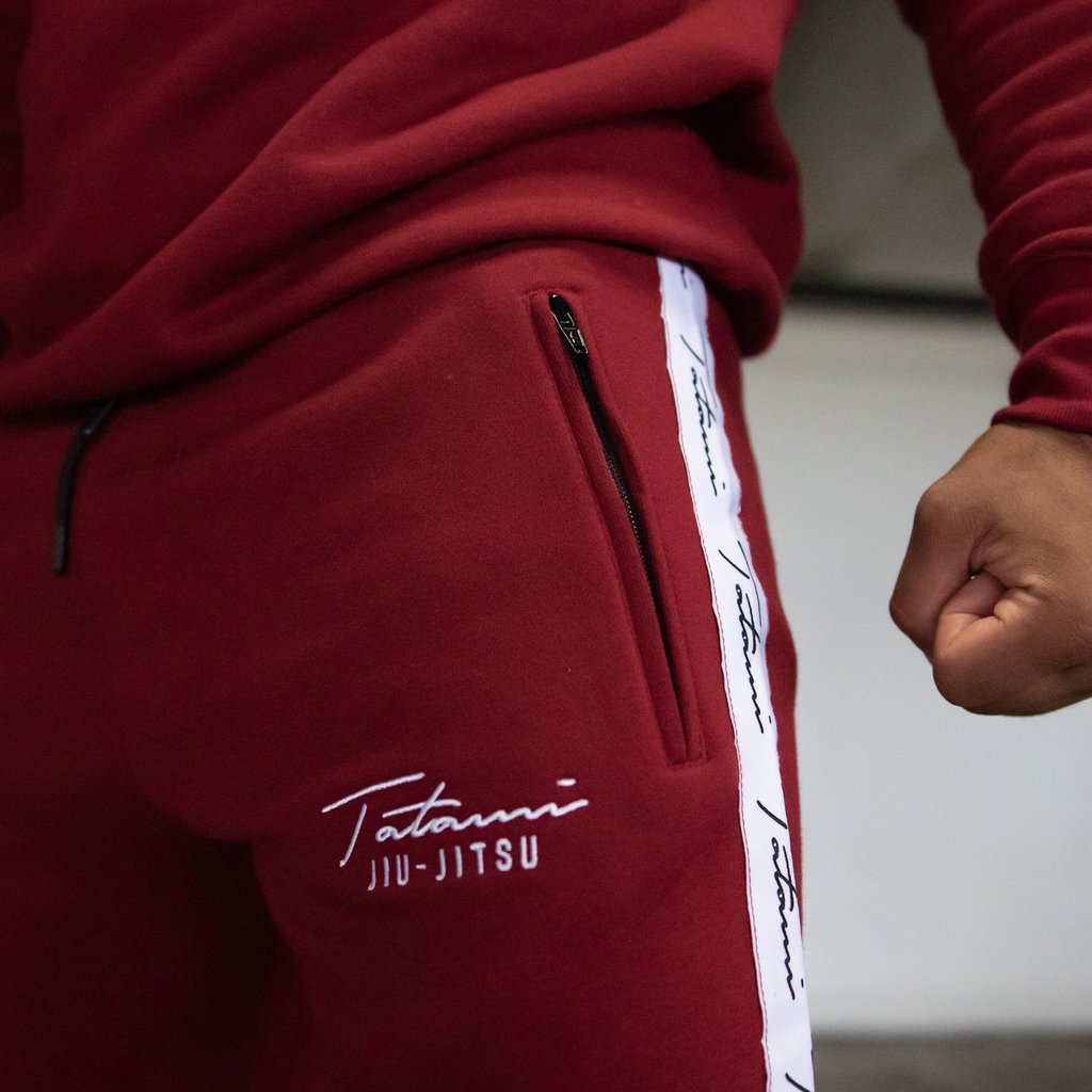 Tatami "Autograph" Joggers - Burgundy