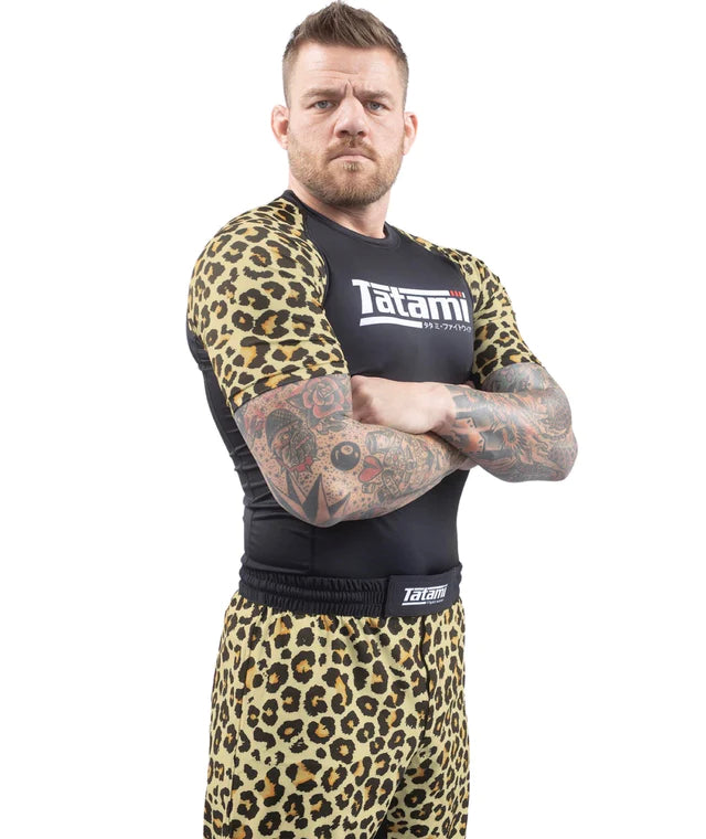 Tatami "Recharge" Rash Guard - Leopard