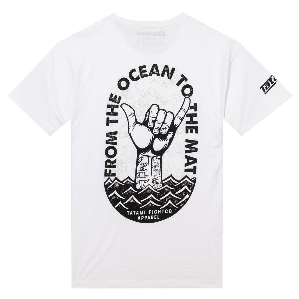 Tatami Ocean To Mat T-Shirt - White
