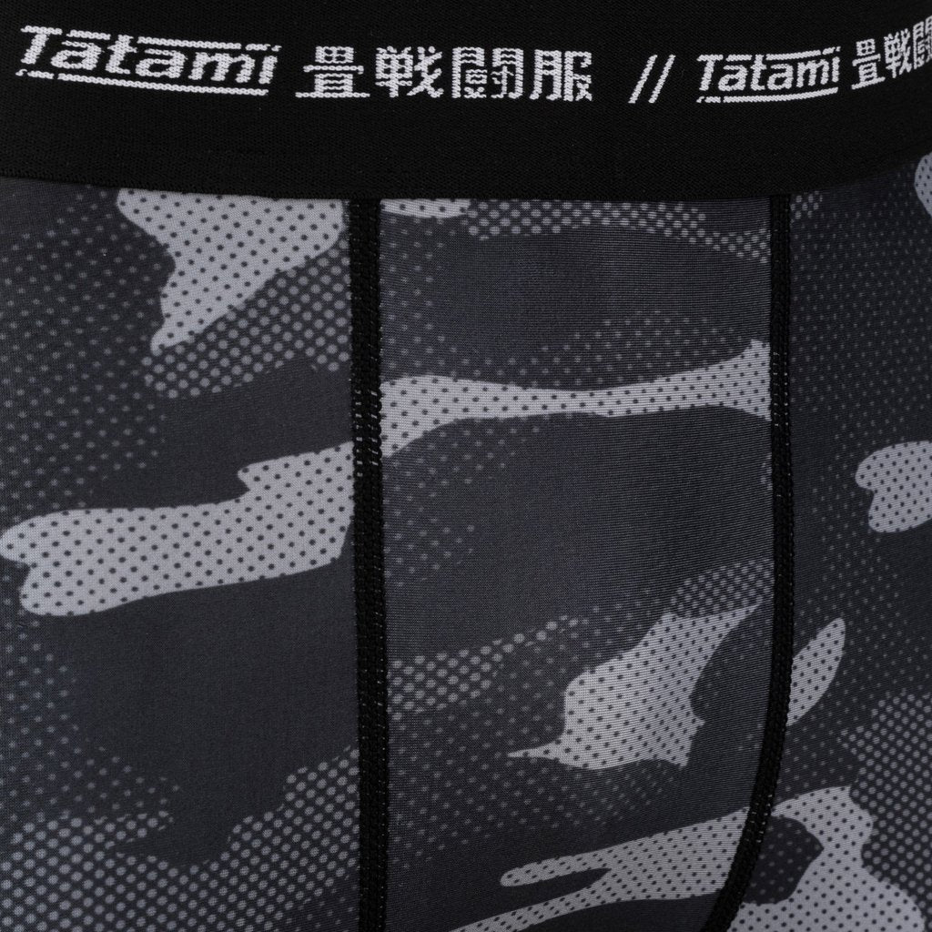 Tatami Rival Grappling Spats - Black & Camo