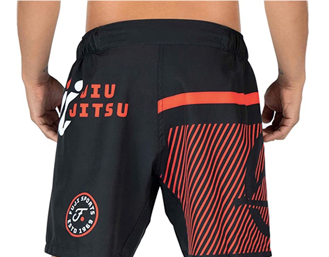 Fuji "Script" Shorts - Black/Red