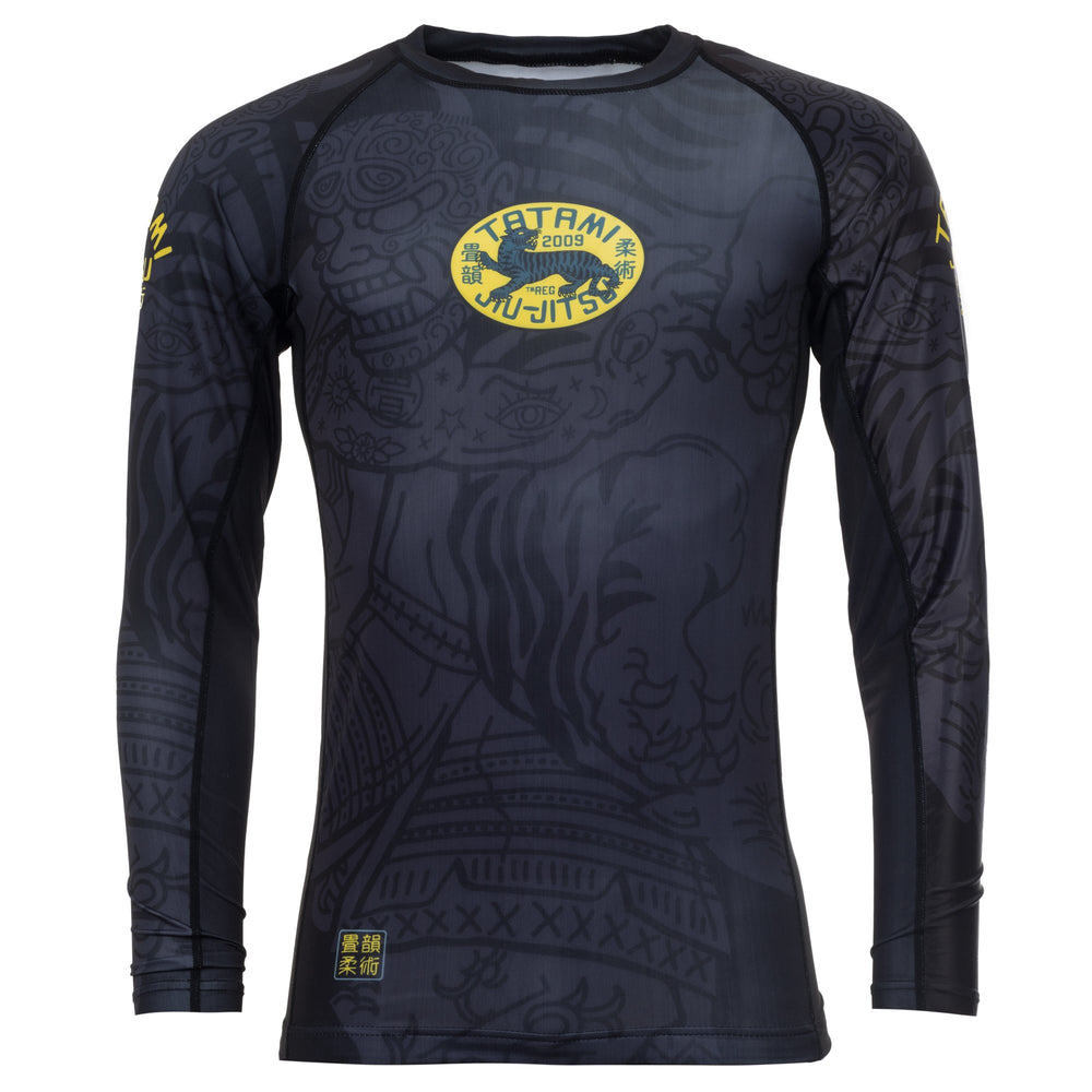 Tatami "Takedown Tiger" Long Sleeve Rash Guard