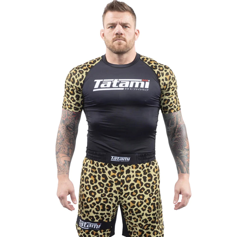 Tatami "Recharge" Rash Guard - Leopard