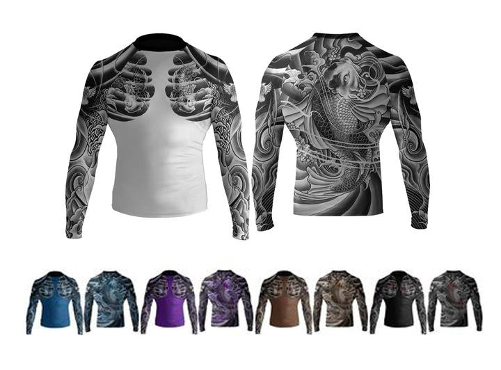 Raven "Irezumi 2.0" Ranked Rash Guard