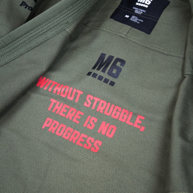 Progress M6 BJJ Gi (Olive Green) Mark 5 Edition