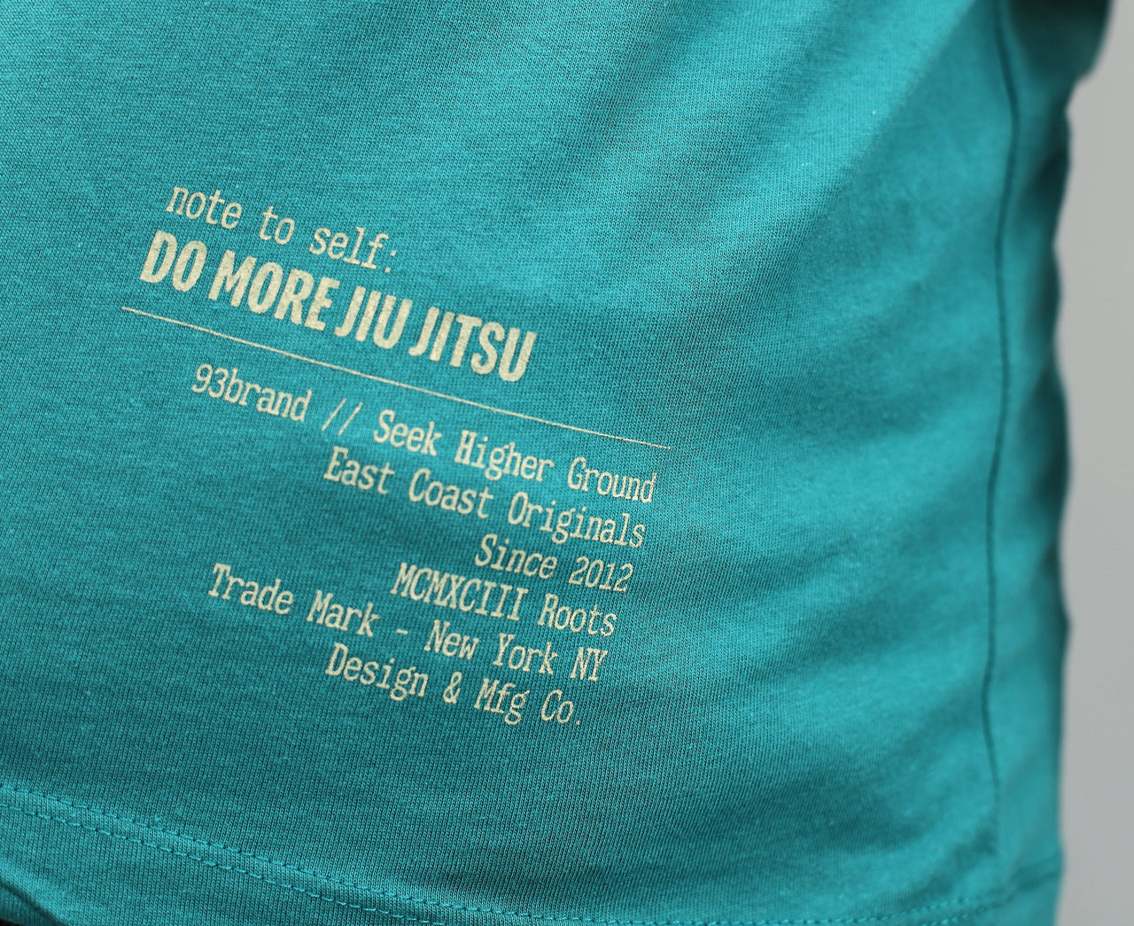 93brand "Monogram" Tank Top - Teal