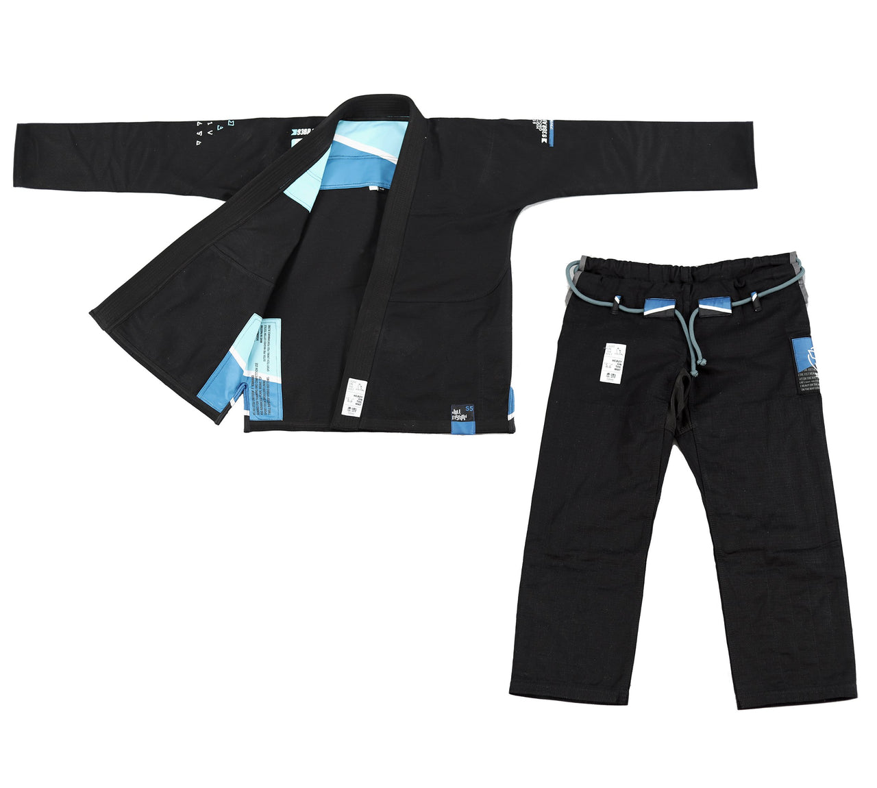 93brand S5 Women's BJJ Gi - Black