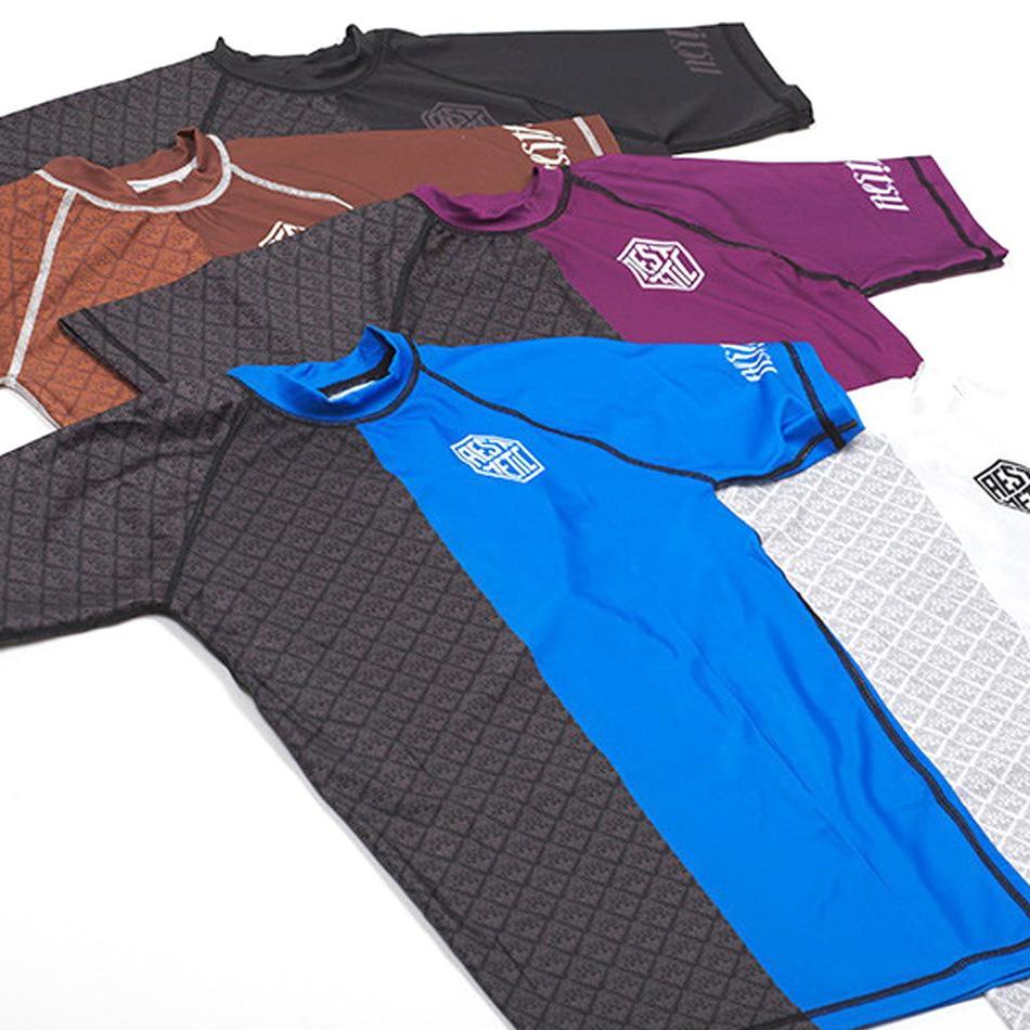 Aesthetic IBJJF Ranked Rash Guards