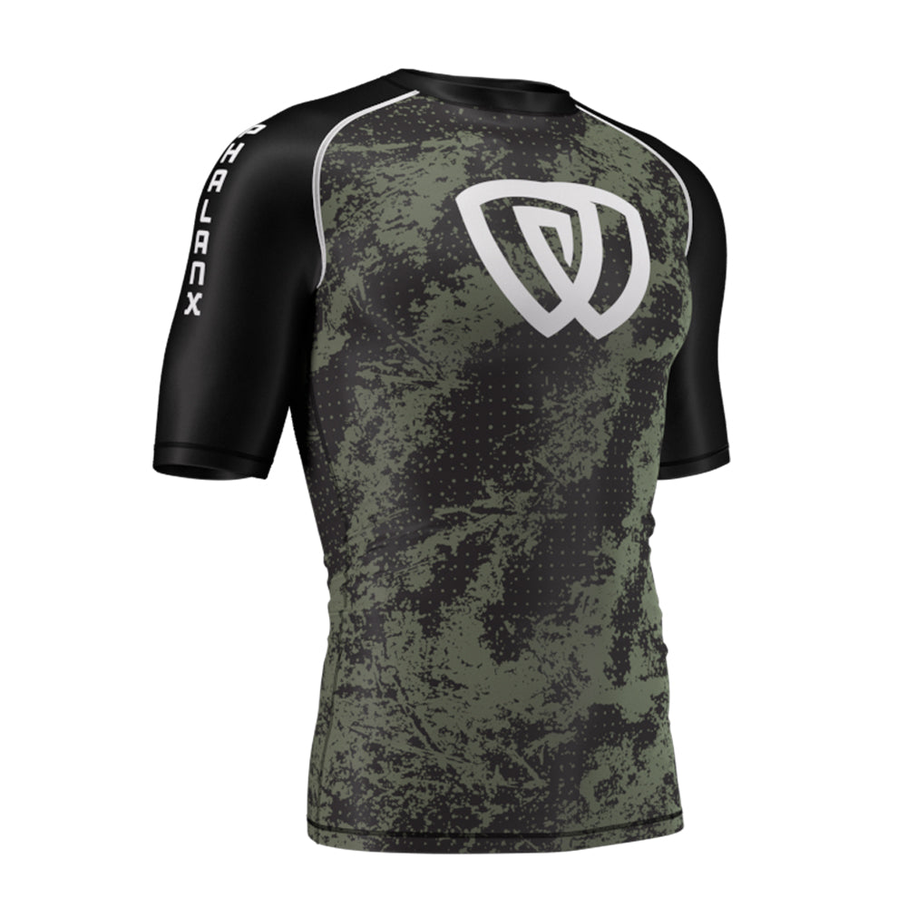 Phalanx "Ares Olive" Short Sleeve Rash Guard