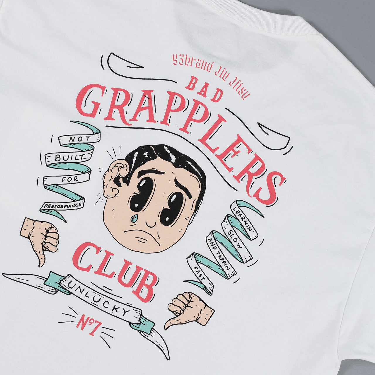 93brand "Bad Grapplers Club" Tee