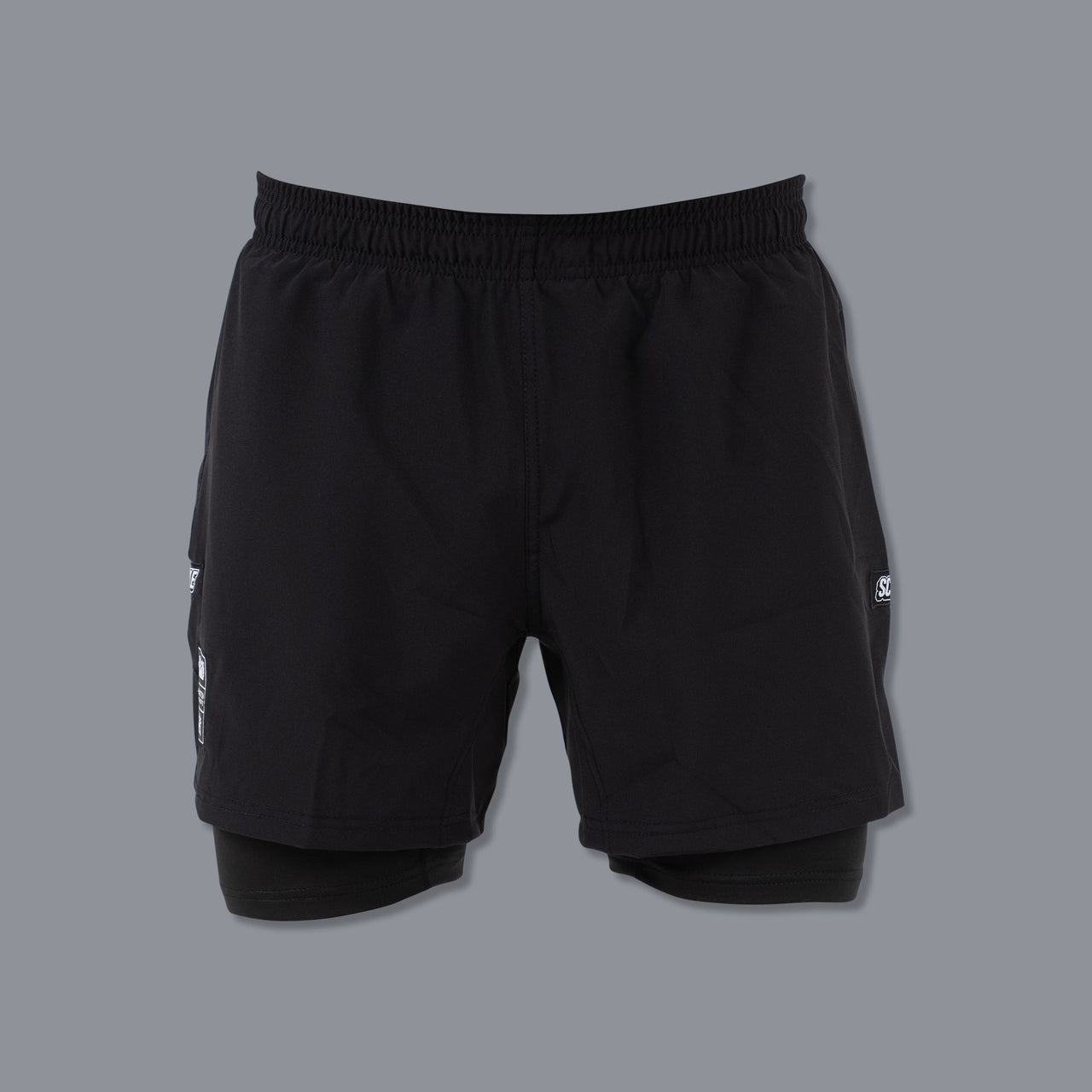 Scramble Combination Shorts - Black/Black