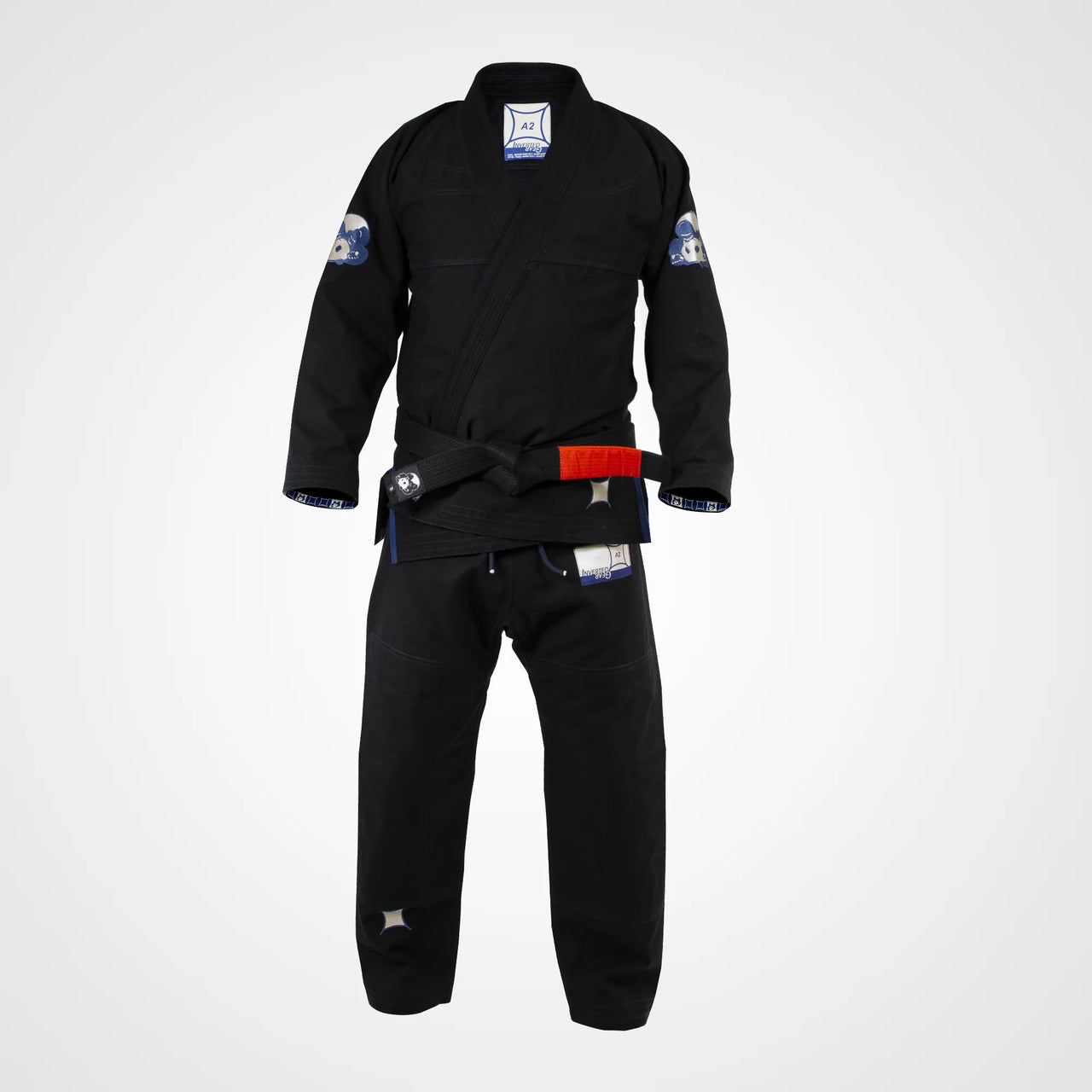 Inverted Gear Canvas BJJ Gi - Black