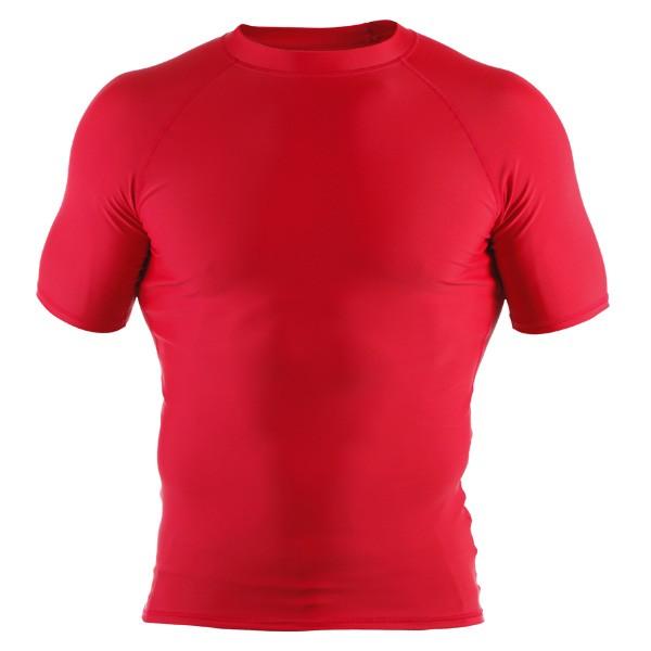 Clinch Gear Red Short Sleeve Rash Guard