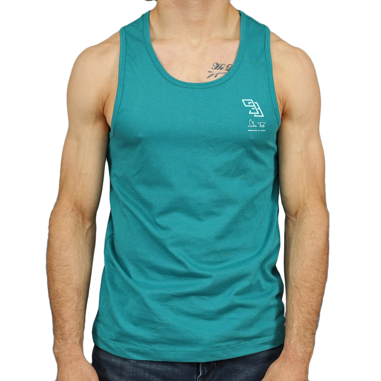 93brand "Monogram" Tank Top - Teal
