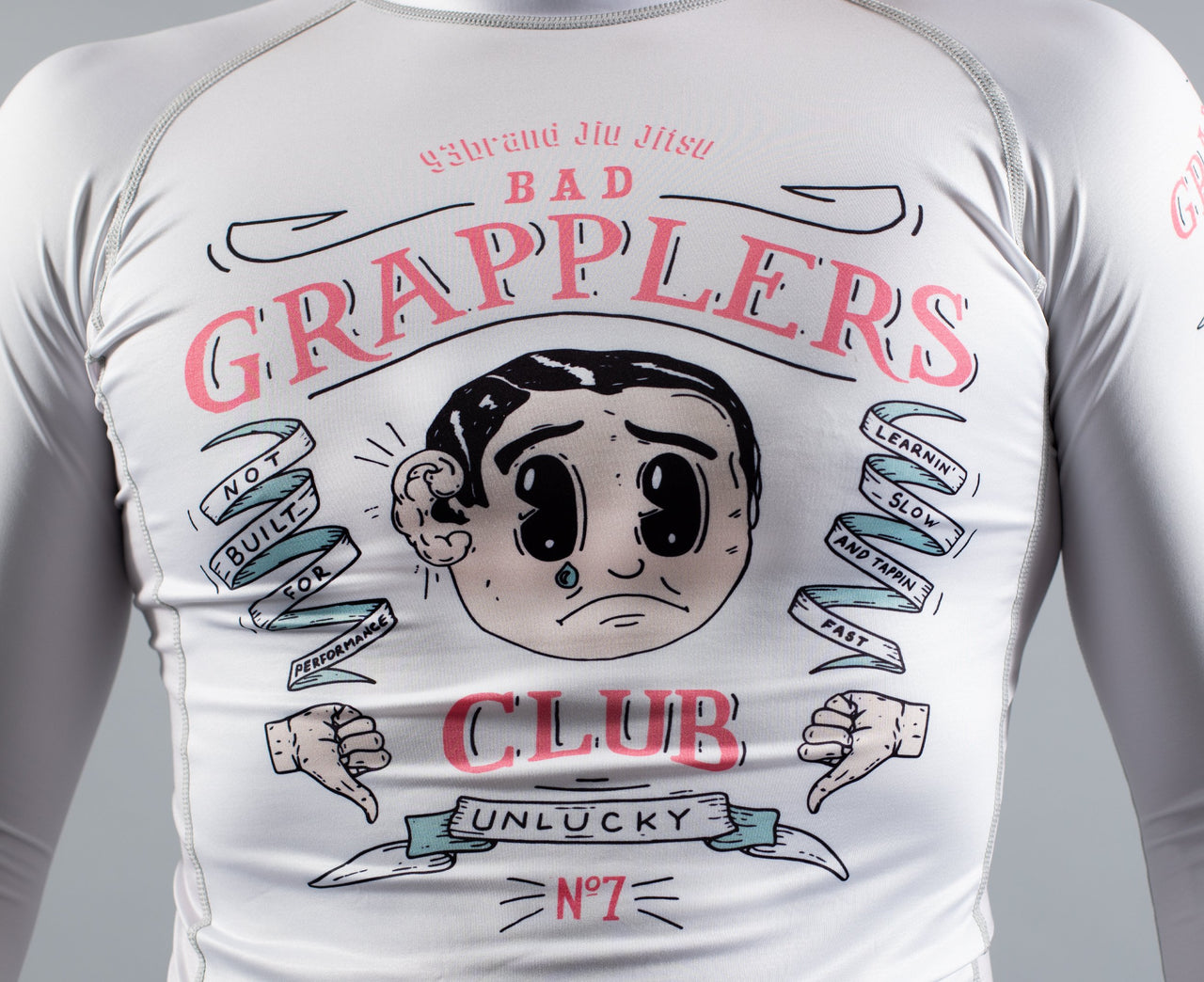 93brand "Bad Grapplers Club" Rash Guard
