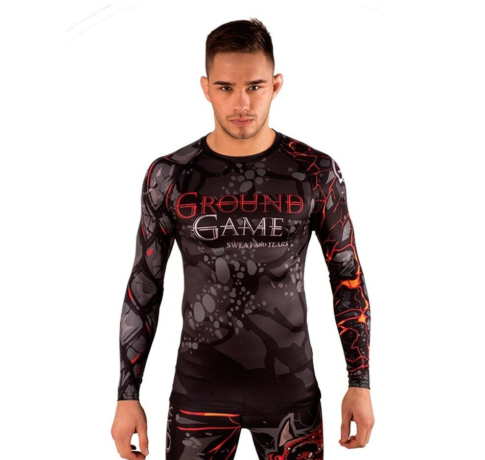 Ground Game "Sweat & Tears" Rash Guard