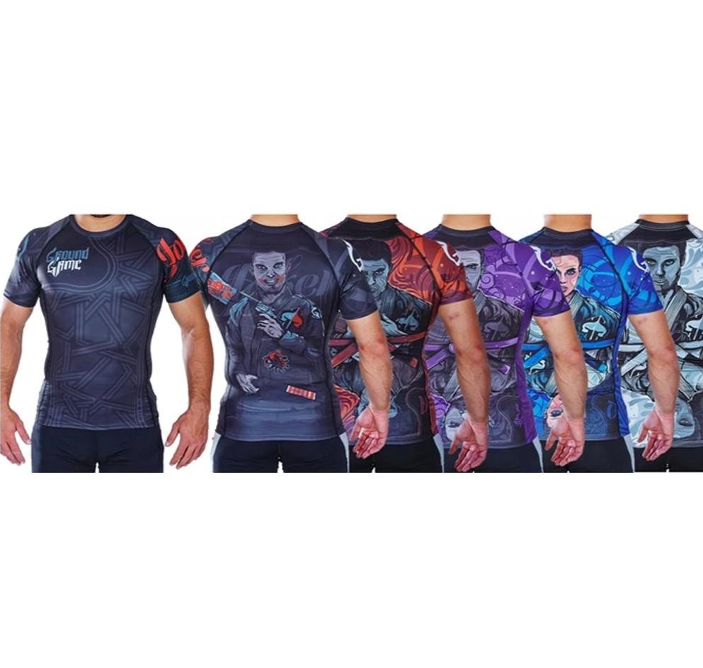 Ground Game "Face Card" Ranked Rash Guards