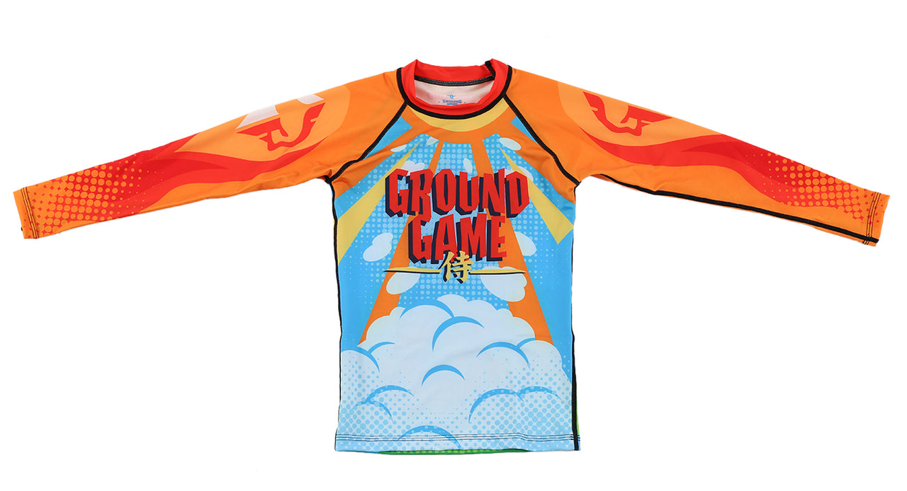 Ground Game Samurai Children's Rash Guard
