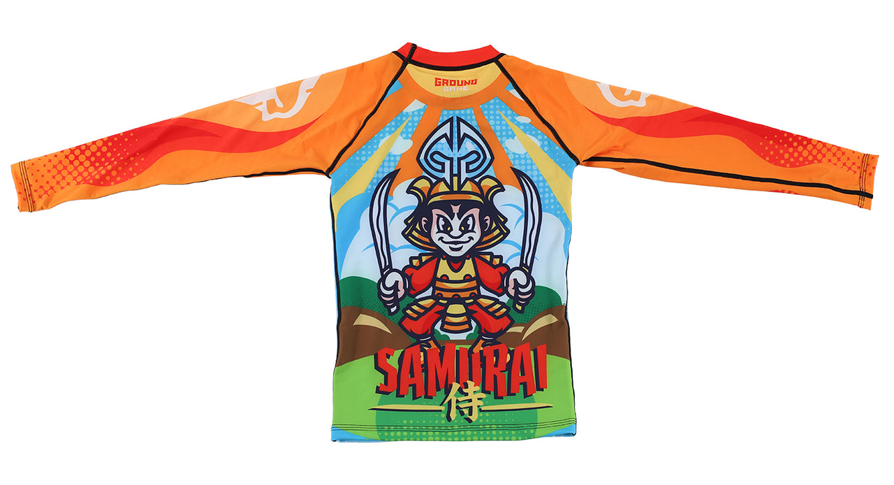 Ground Game Samurai Children's Rash Guard