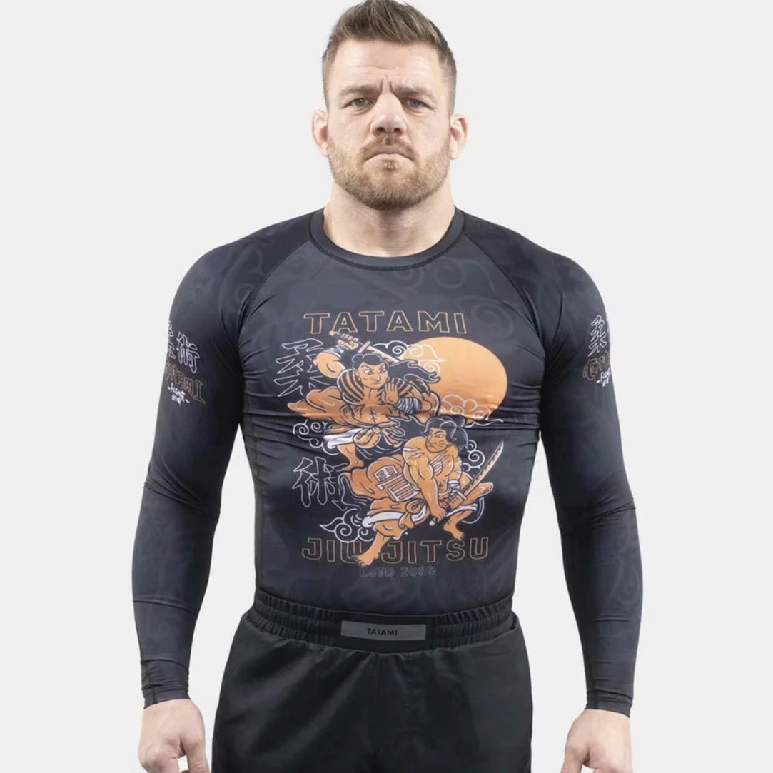 Tatami "Sun and Moon" Eco Tech Recycled Rash Guard