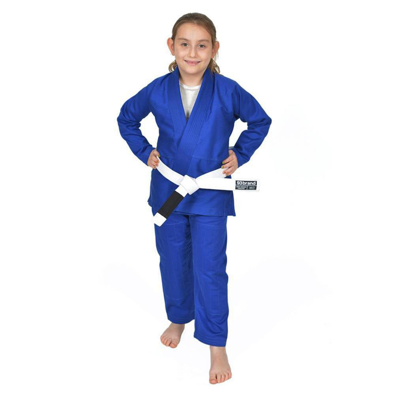 93brand "Standard Issue" V1.2 Children's BJJ Gi - Blue