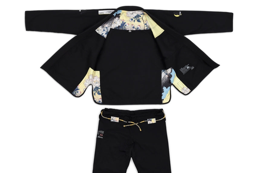 Kitsune "Bloom" BJJ Gi - Black