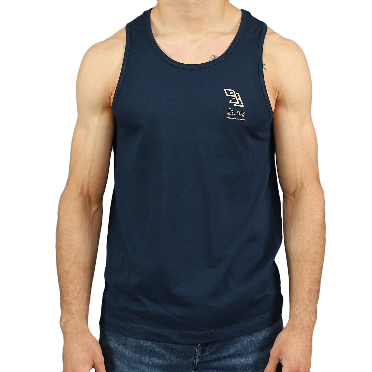 93brand "Monogram" Tank Top - Navy